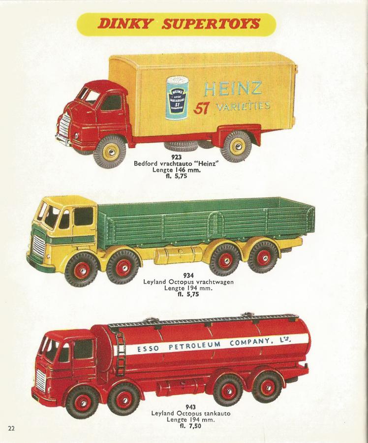 Dinky Toys catalogue Dutch
